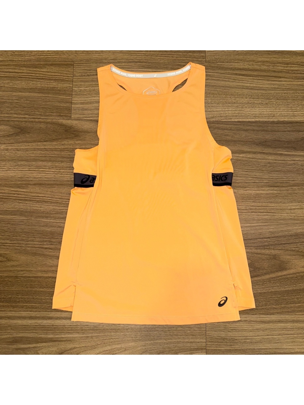 ASICS Racerback Running Tank Women’s Small Orange #4642